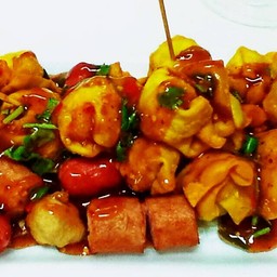 ลูกชิ้นทอด