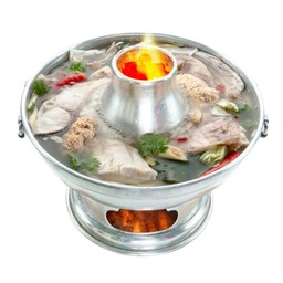 หม้อไฟปลาจีน ( เนื้อ )