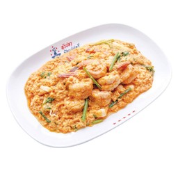 กุ้งผัดผงกระหรี่