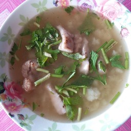 ข้าวต้มปลากระพง