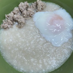 โจ๊กเด็ก+ไข่ลวก