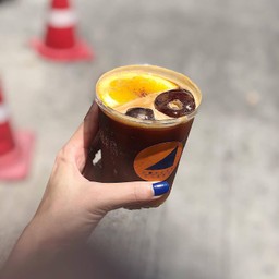 Orange in summer black