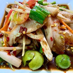 ตำไหลบัวคอหมูย่าง