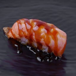 ซูชิแซลมอนเบิร์นเทอริยากิ