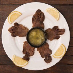 Beef Tongue (with Lemon and Garlic)