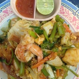 สุกี้แห้งหมู