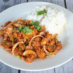 ข้าวยำไก่แซ่บ