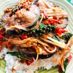 พริกแกงปลาดุกสด