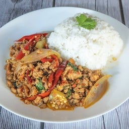 ข้าวกระเพราไก่