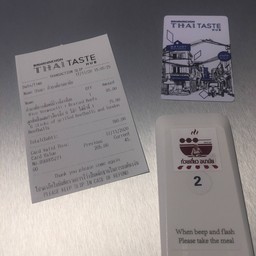 บัตรเงินสด pager สำหรับรอเรียกรับออเดอร์