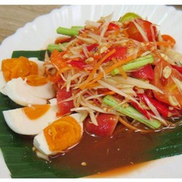 ตำไทยไข่เค็ม