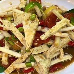 ตำเกาเหลาหมูยอ