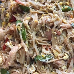 ผัดหน่อไม้สดใส่ไข่