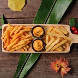 ดับเบิ้ลเฟรนฟราย+ดับเบิ้ลชีส