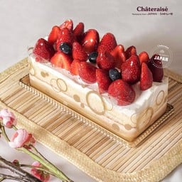 Special Strawberry Bar Cake