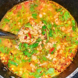 ต้มยำหมูสับน้ำข้น