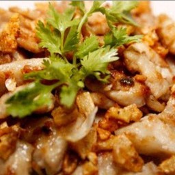 เป็นกับข้าวหมูทอด