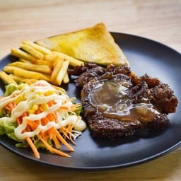 สเต็กเนื้อ