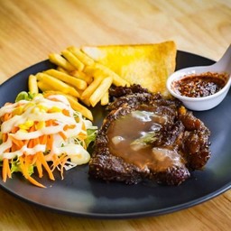 สเต็กสันคอหมู