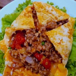 ข้าวไข่ข้น - creamy omelette on rice เพชรเกษม42