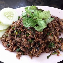 ลาบสุกเนื้อ