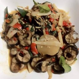 ผัดเผ็ดปลาไหล