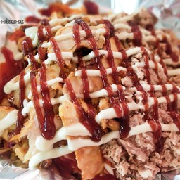 สลัดมิกซ์ไก่-ทูน่า