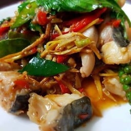 ปลาคังผัดฉ่า