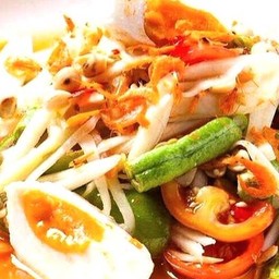ตำไทยไข่เค็ม