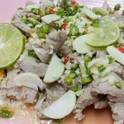 หมูมะนาว ลวก