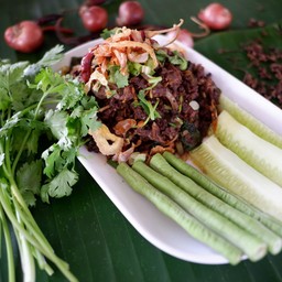 ลาบคั่วหมู