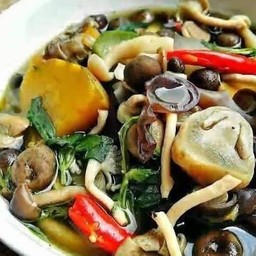 แกงเห็ด ใส่ปลาร้า