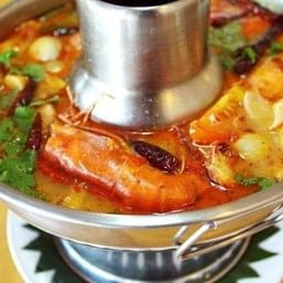 ต้มยำกุ้งแม่น้ำ น้ำข้น หม้อไฟ