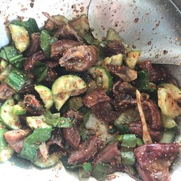 ยำไส้อ่อน(ชุดเล็ก)