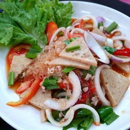 ยำวุ้นเส้นหมูสับ