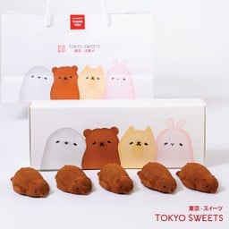 กิ๊ฟบ็อกซ์ 5 ชิ้น - โมจิพี่หมี รสช็อกโกแลต