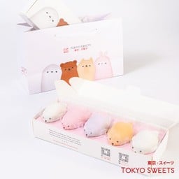 กิ๊ฟบ็อกซ์ 5 ชิ้น - โมจิแมวน้ำคละรส