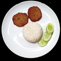 ข้าวหมูทอด