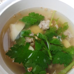 ต้มจืดเต้าหู้หมูสับ