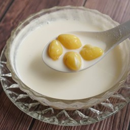 แปะก๊วยนมสด