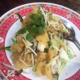 กระเพาะปลาผัดแห้ง