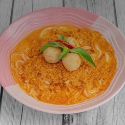 ขนมจีนน้ำยากะทิปลาทู(พิเศษ)