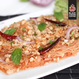 ลาบวุ้นเส้นหมูสับ