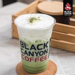 ชาเขียวมัชฉะลาเต้เย็น