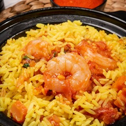 Yellow Rice with Shrimp