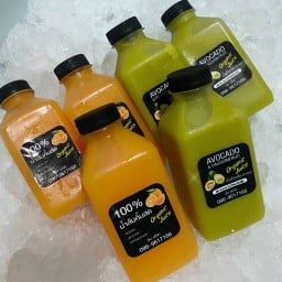 น้ำส้มคั้นสด 🍊น้ำอโวคโด - เสาวรส 🥑by ORGANIC JUICE ศรีราชา