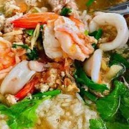 ข้าวต้ม รวม หมู หมึก กุ้ง