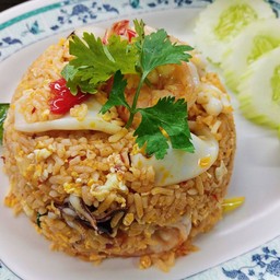 แสนสุขข้าวต้มตามสั่ง ตลาดฉัตรสาคร