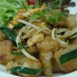 ขนมผักกาด (ร้านผัดไท หอยทอด ประตูน้ำ)