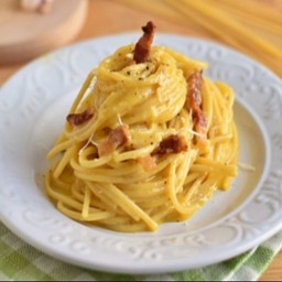สปาเก็ตตี้ คาโบนารา ครีมสด